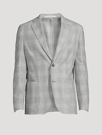 Wool Silk And Cashmere Jacket
