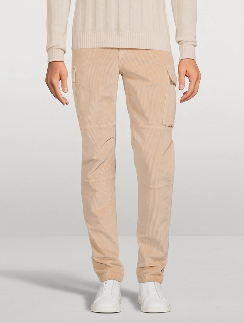 Corduroy Cargo Pants