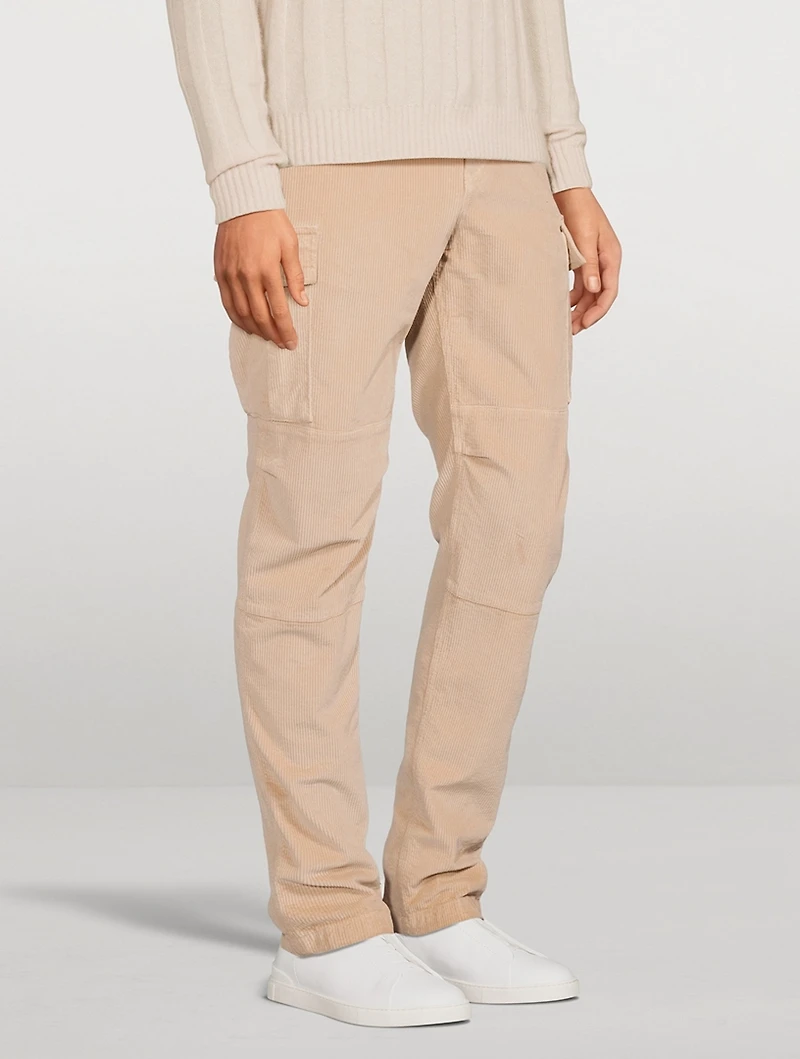 Corduroy Cargo Pants