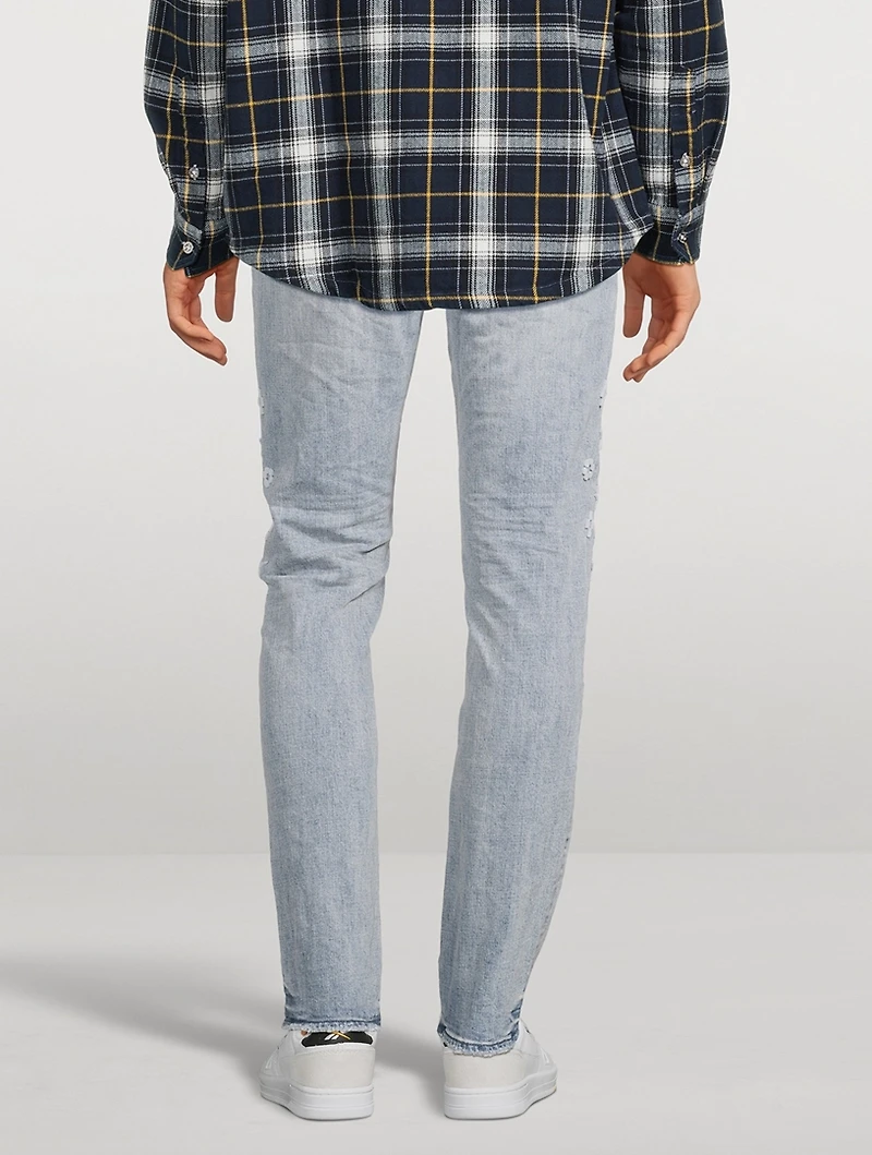 Slim Straight-Leg Jeans