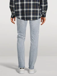 Slim Straight-Leg Jeans