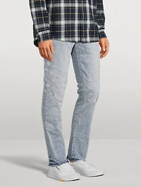 Slim Straight-Leg Jeans