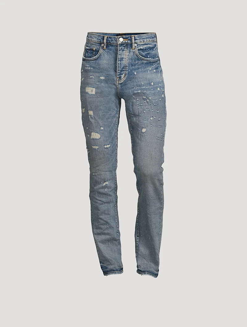 Slim Straight-Leg Jeans