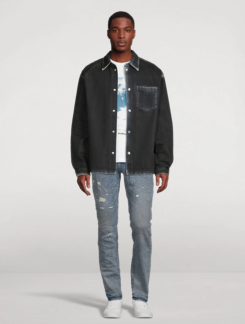 Slim Straight-Leg Jeans