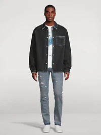 Slim Straight-Leg Jeans