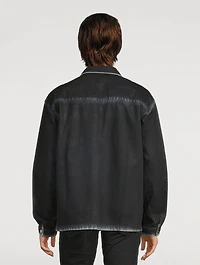 Coated Shirt Jacket