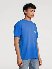 Painted Wordmark Cotton T-Shirt