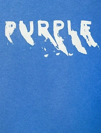 Painted Wordmark Cotton T-Shirt