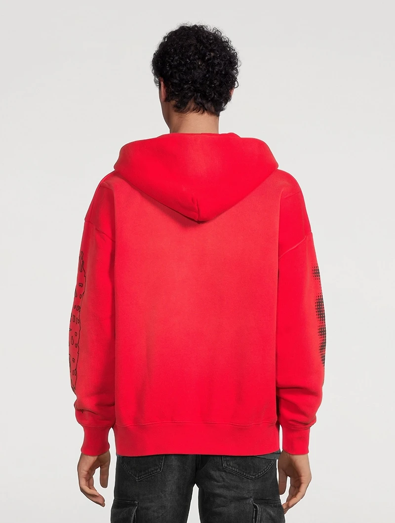 Cotton Fleece Zip Hoodie