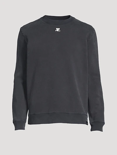 Cotton Crewneck Sweatshirt