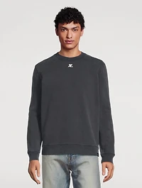 Cotton Crewneck Sweatshirt