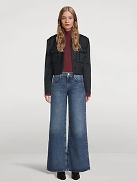 Clara Low-Rise Baggy Wide-Leg Jeans