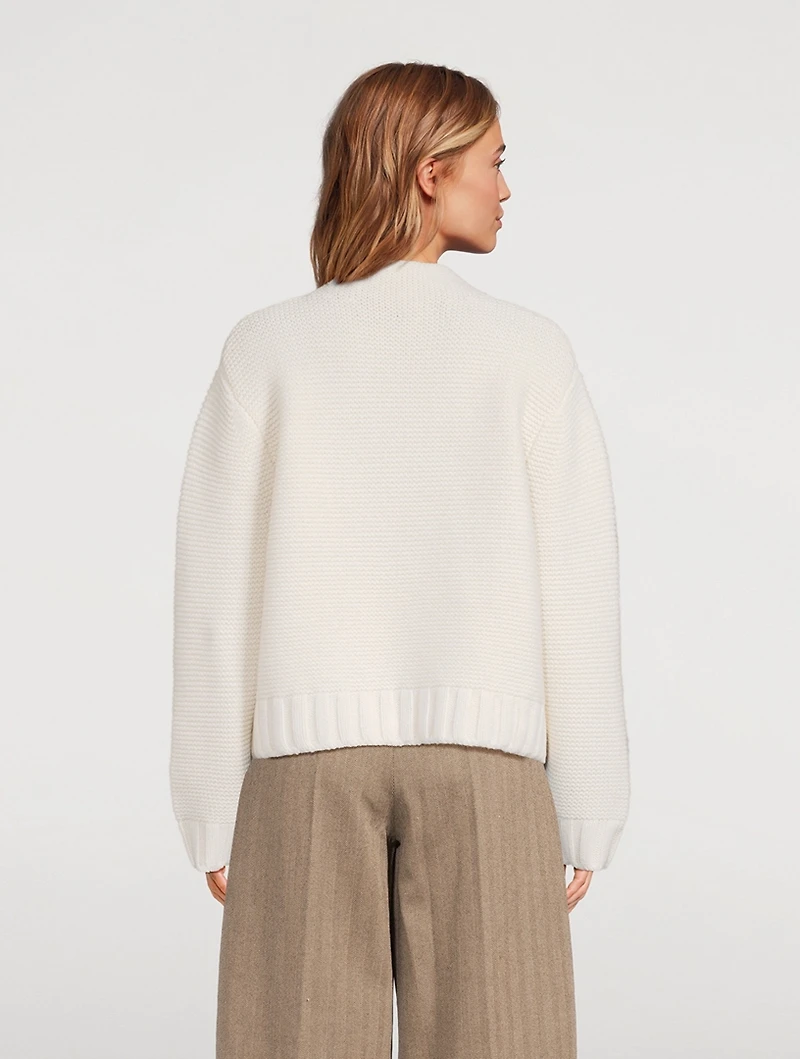 Campaign For Wool Annabelle Mockneck Sweater