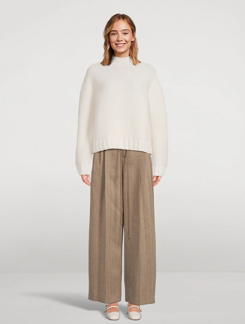 Campaign For Wool Annabelle Mockneck Sweater