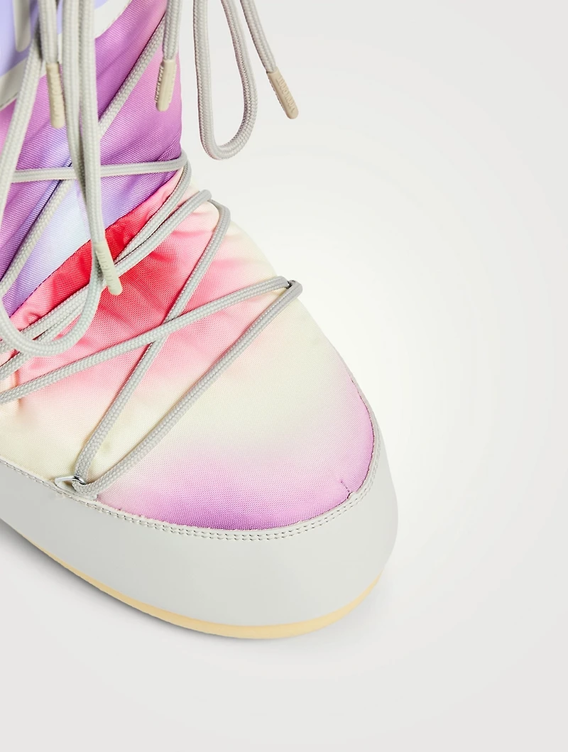 Icon Tall Boots Tie-Dye Print