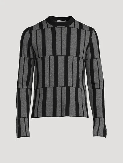 Cashmere Jacquard Sweater