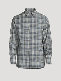 Wool Shirt Check Print