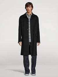 Wool Shirt Check Print