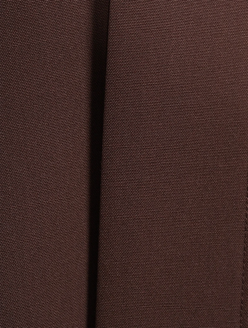 Wool Long Shirt Dress