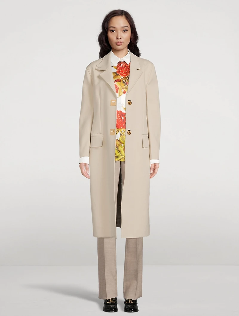 Silk Shirt Botanical Print