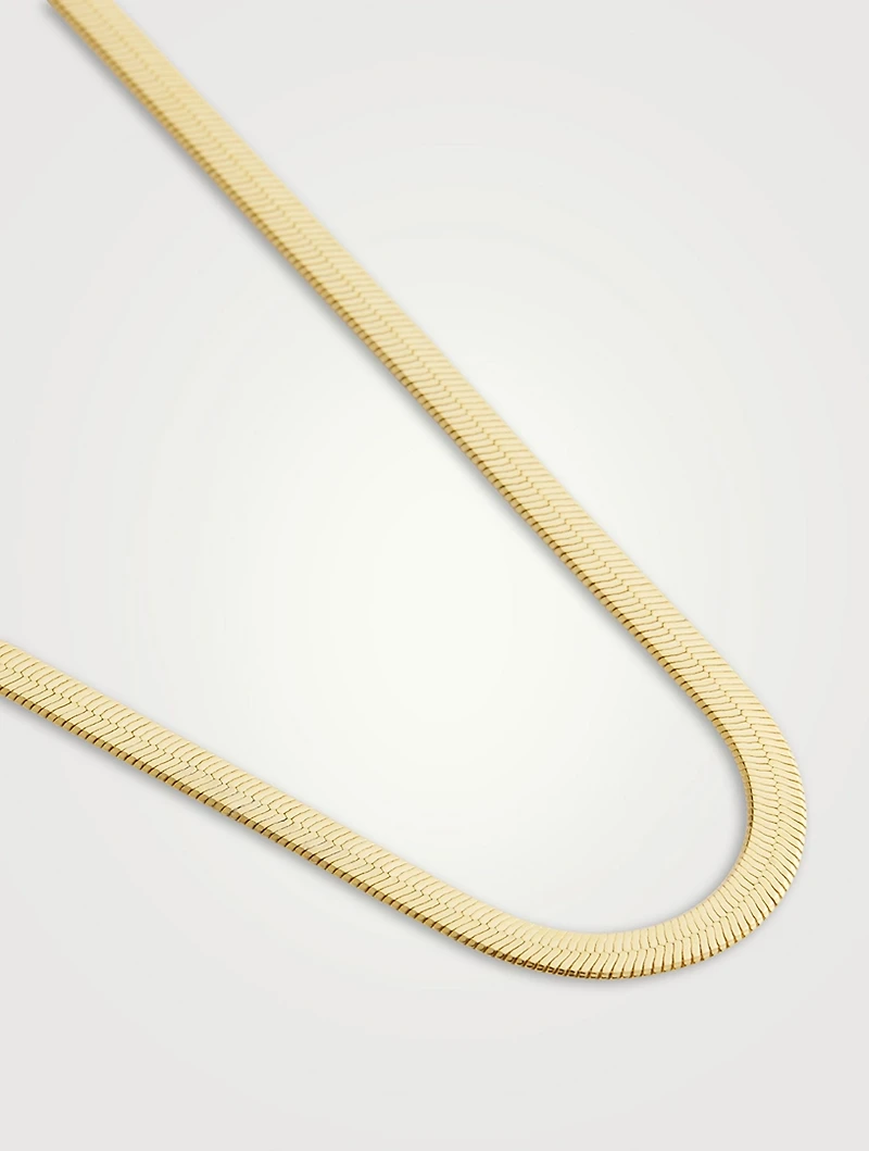 Herringbone Chain Necklace