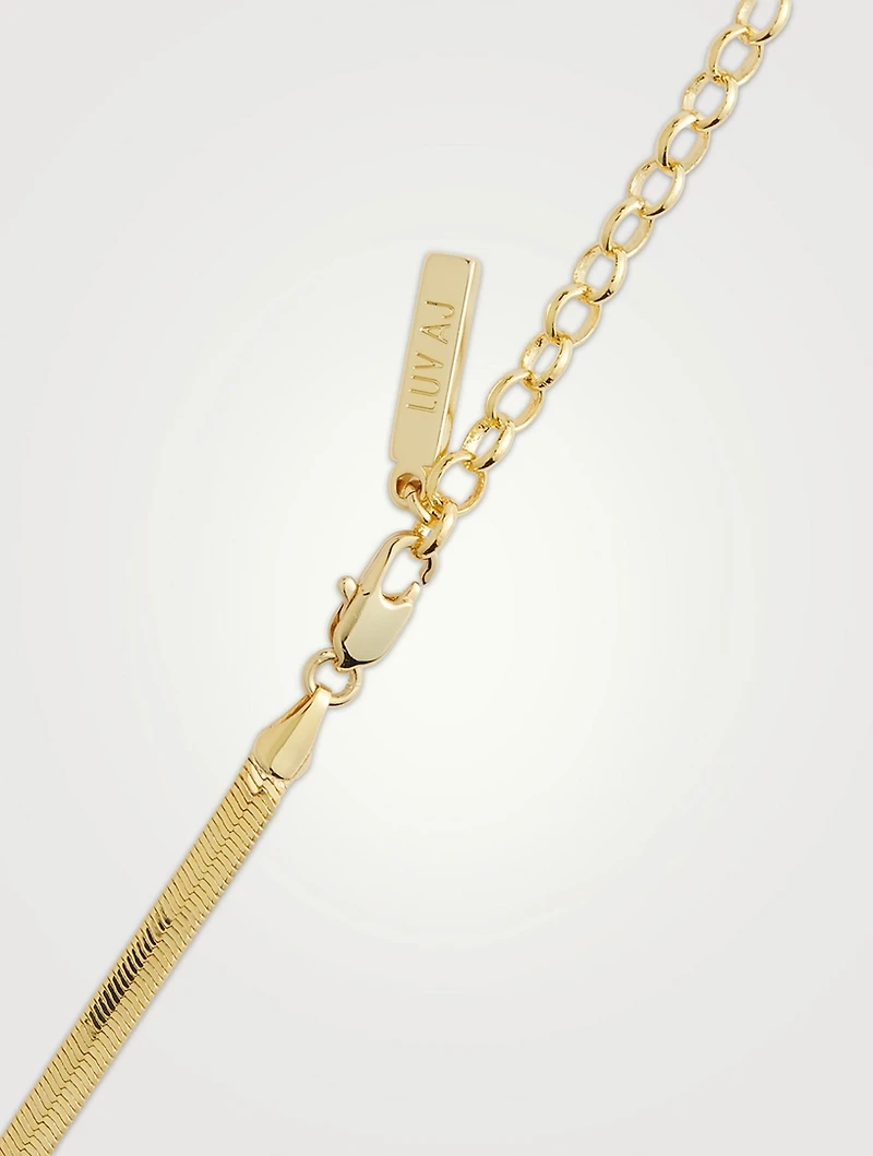Herringbone Chain Necklace