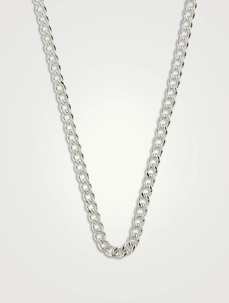 Skinny Curb Chain Necklace