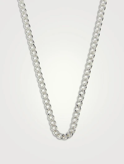 Skinny Curb Chain Necklace