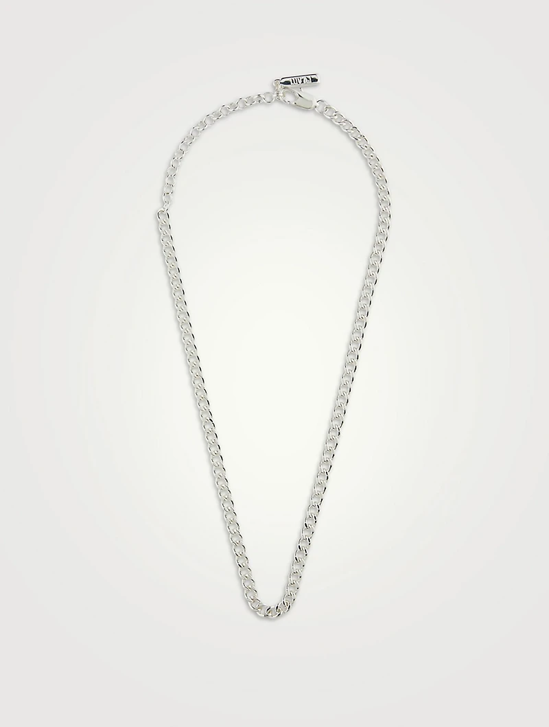 Skinny Curb Chain Necklace