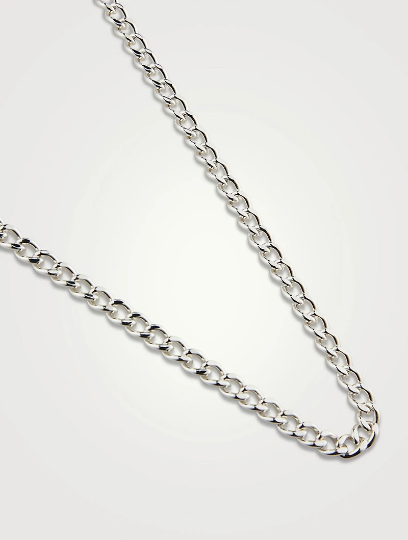 Skinny Curb Chain Necklace