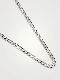 Skinny Curb Chain Necklace