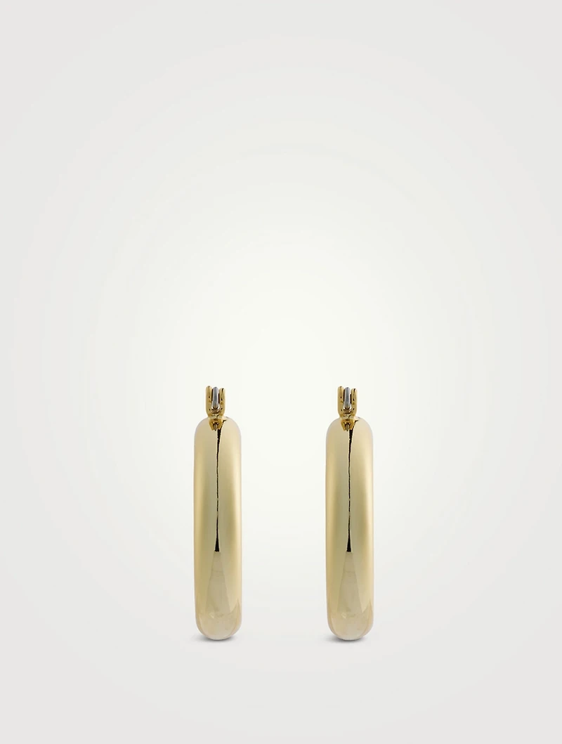 Baby Amalfi Tube Hoop Earrings