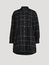 Mariam Cotton Shirt Plaid Print