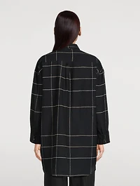 Mariam Cotton Shirt Plaid Print