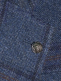 Denver Wool And Cashmere Windowpane Jacket