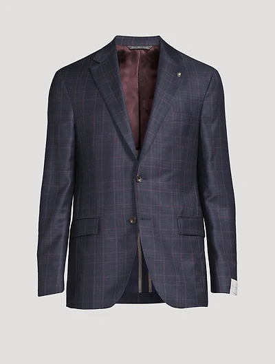Midland Wool Plaid Jacket