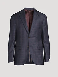 Midland Wool Plaid Jacket