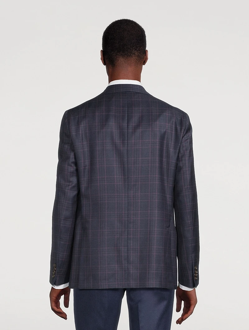 Midland Wool Plaid Jacket