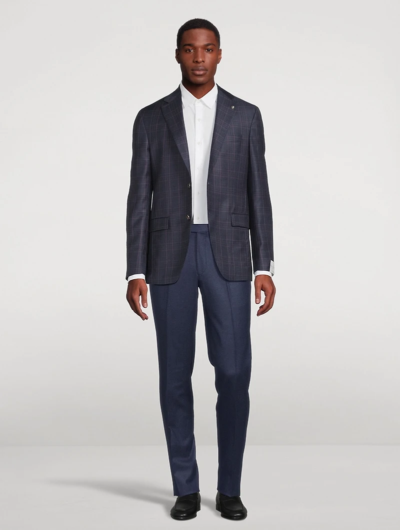 Midland Wool Plaid Jacket