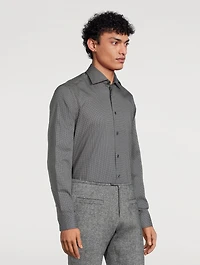 Alfonzo Cotton Shirt Geometric Print