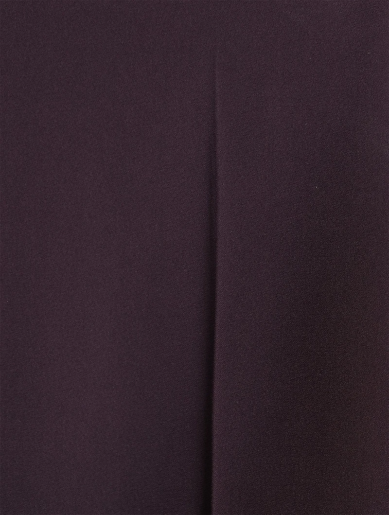 Crepe Bootcut Trousers