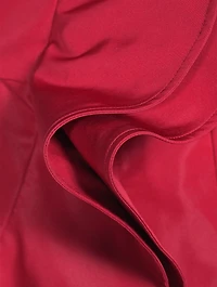 Deconstructed Faille Trench Dress