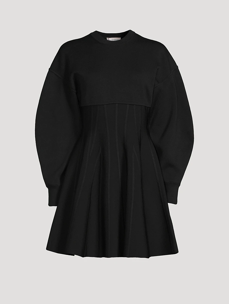 Corset Knit Mini Dress