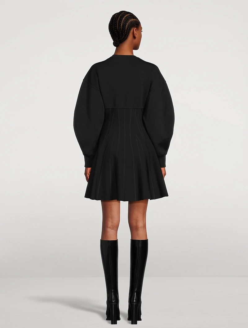 Corset Knit Mini Dress