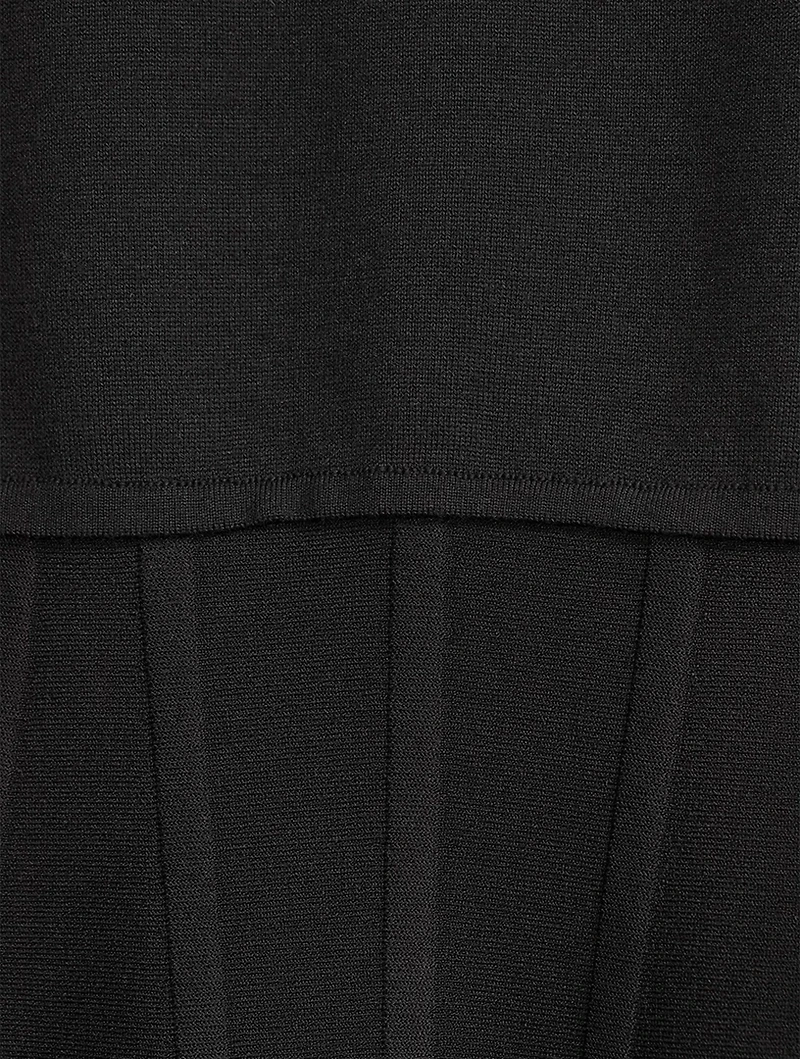Corset Knit Mini Dress
