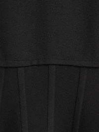 Corset Knit Mini Dress
