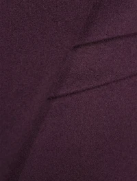 Draped Wool Coat