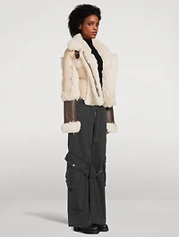 Montana Cashmere Shearling Down Jacket