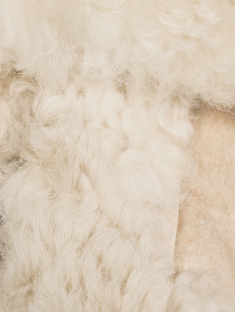 Montana Cashmere Shearling Down Jacket