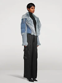 Montana Shearling Down Jacket